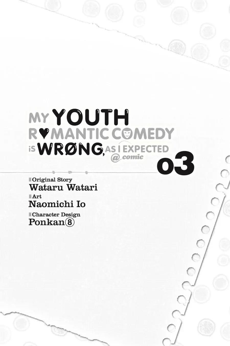 My Youth Romantic Comedy Is Wrong as I Expected @ comic Chapter 12 - Page 6