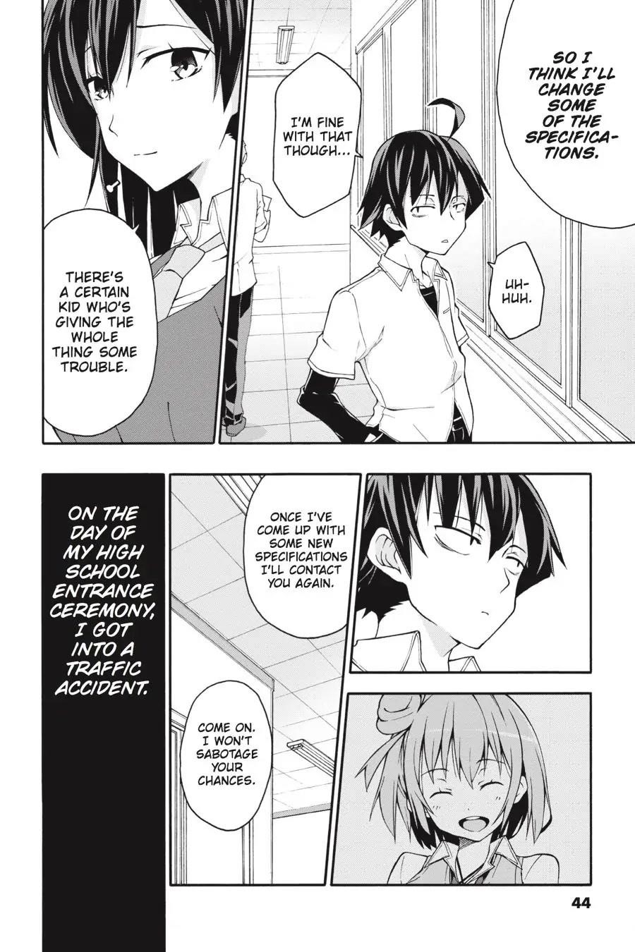 My Youth Romantic Comedy Is Wrong as I Expected @ comic Chapter 13 - Page 10