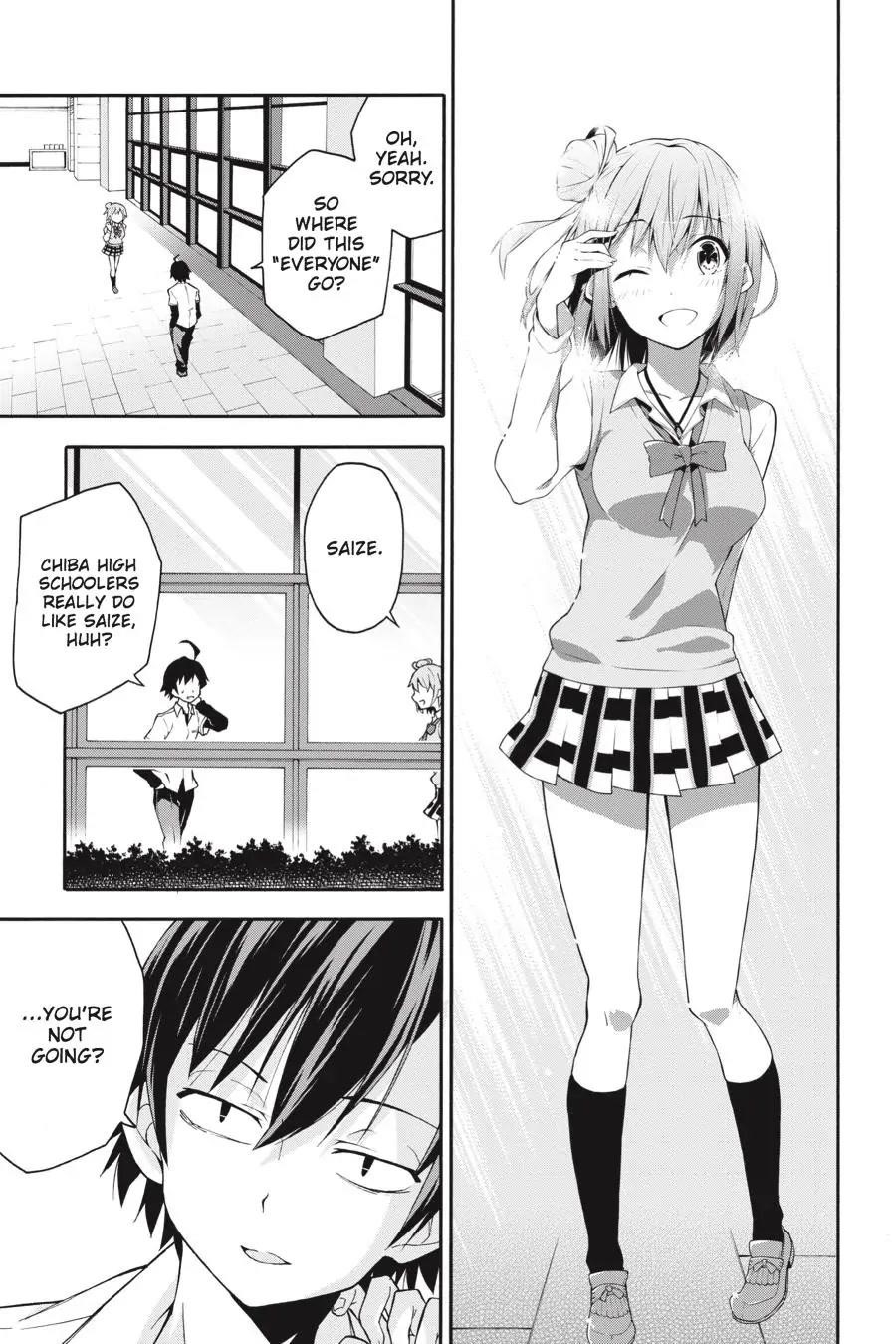 My Youth Romantic Comedy Is Wrong as I Expected @ comic Chapter 13 - Page 13