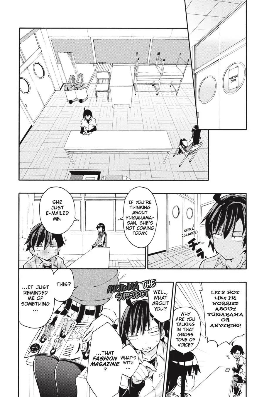 My Youth Romantic Comedy Is Wrong as I Expected @ comic Chapter 14 - Page 3