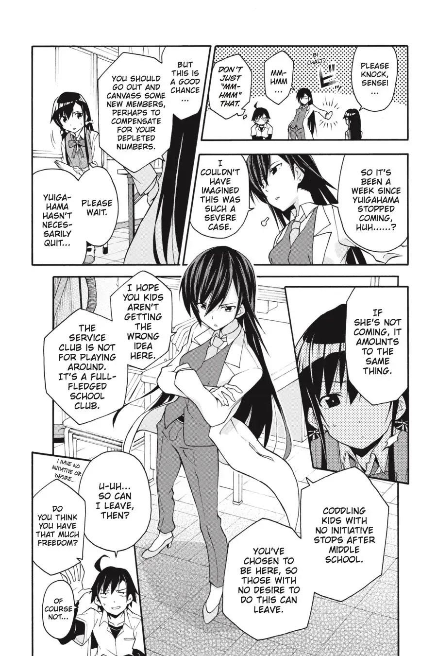 My Youth Romantic Comedy Is Wrong as I Expected @ comic Chapter 14 - Page 7