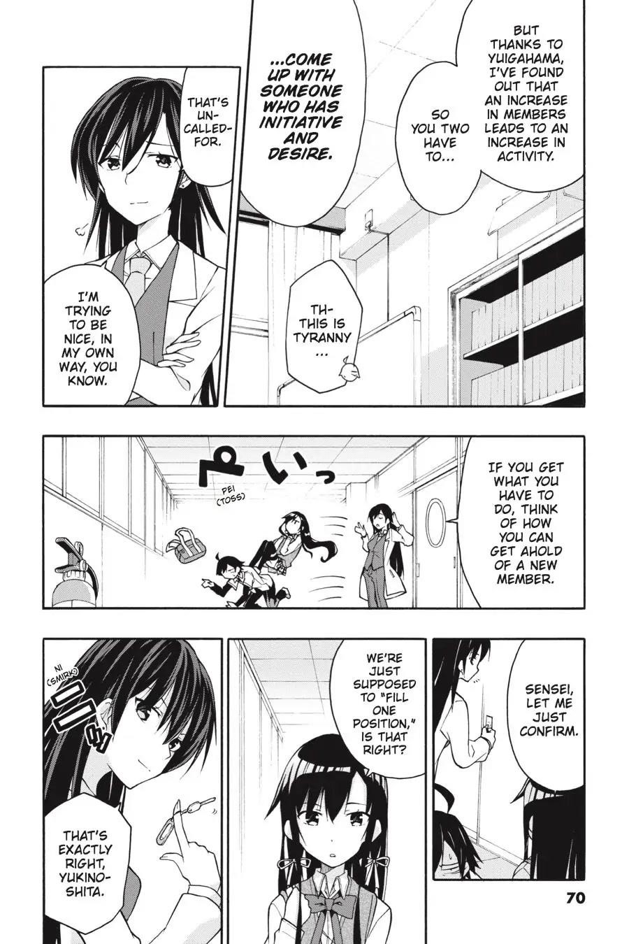 My Youth Romantic Comedy Is Wrong as I Expected @ comic Chapter 14 - Page 8