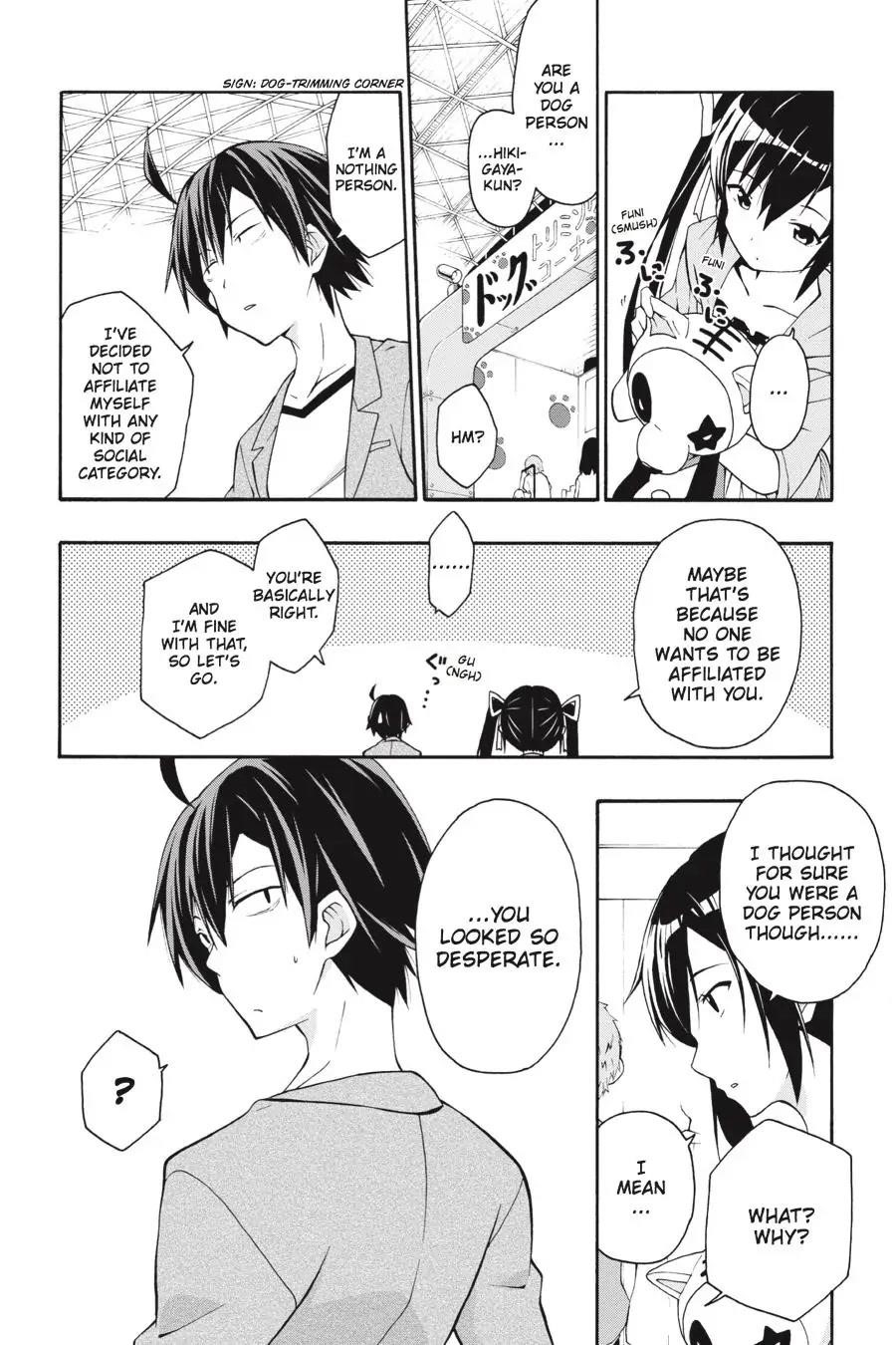 My Youth Romantic Comedy Is Wrong as I Expected @ comic Chapter 15 - Page 21