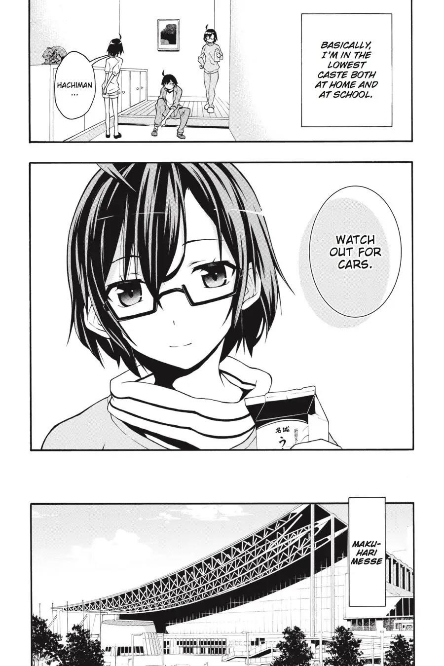 My Youth Romantic Comedy Is Wrong as I Expected @ comic Chapter 15 - Page 4