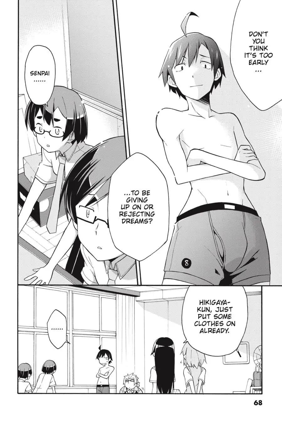 My Youth Romantic Comedy Is Wrong as I Expected @ comic Chapter 19 - Page 31