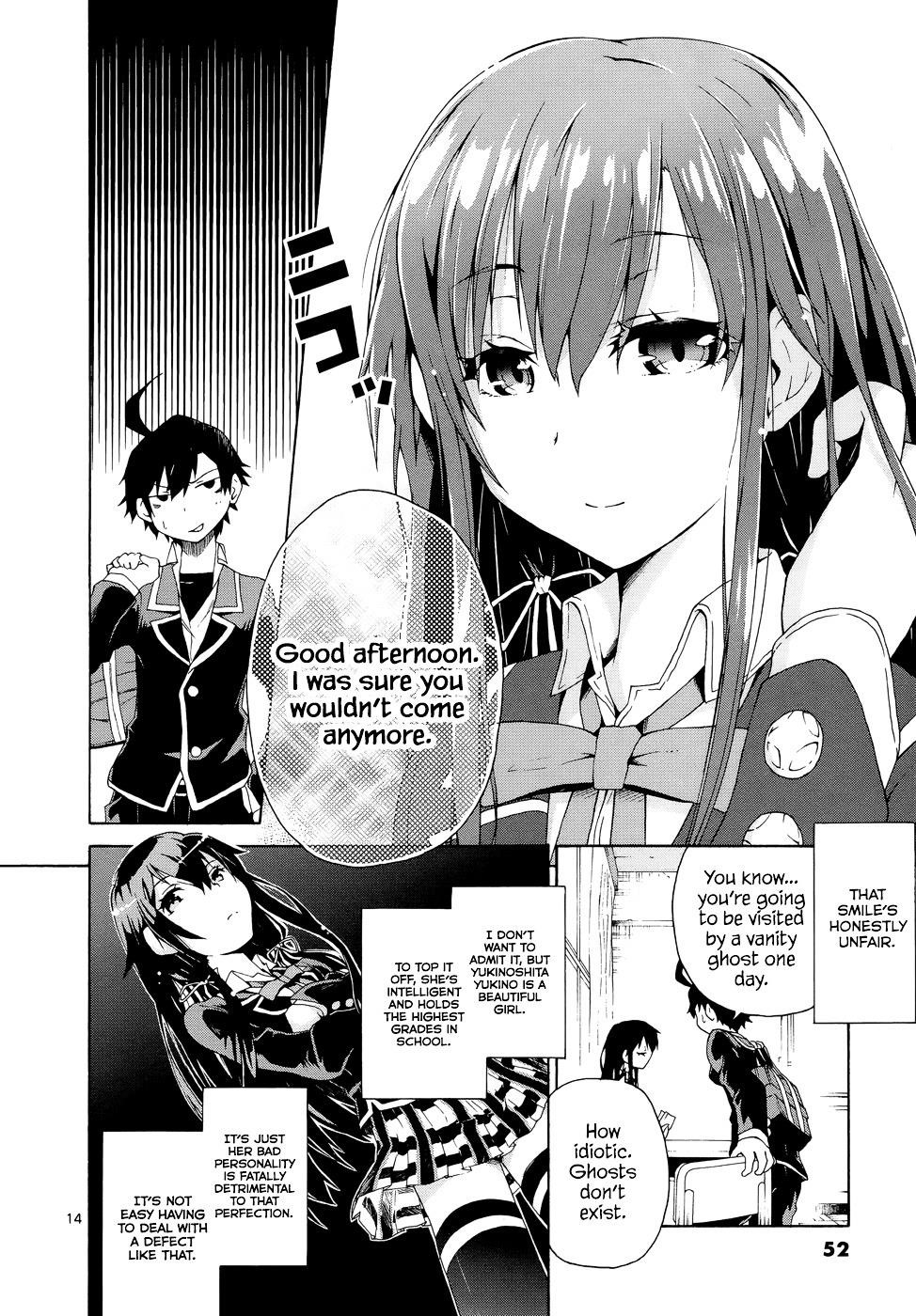 My Youth Romantic Comedy Is Wrong as I Expected @ comic Chapter 2 - Page 14