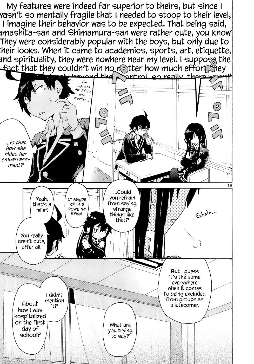 My Youth Romantic Comedy Is Wrong as I Expected @ comic Chapter 2 - Page 19