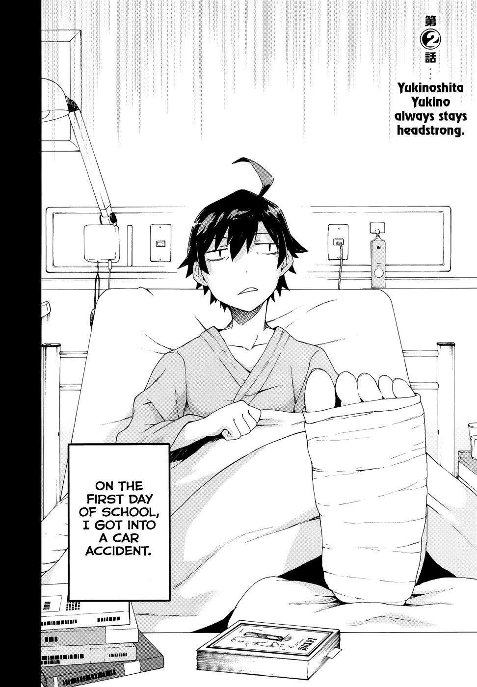 My Youth Romantic Comedy Is Wrong as I Expected @ comic Chapter 2 - Page 2