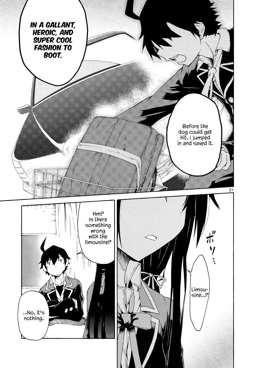 My Youth Romantic Comedy Is Wrong as I Expected @ comic Chapter 2 - Page 21