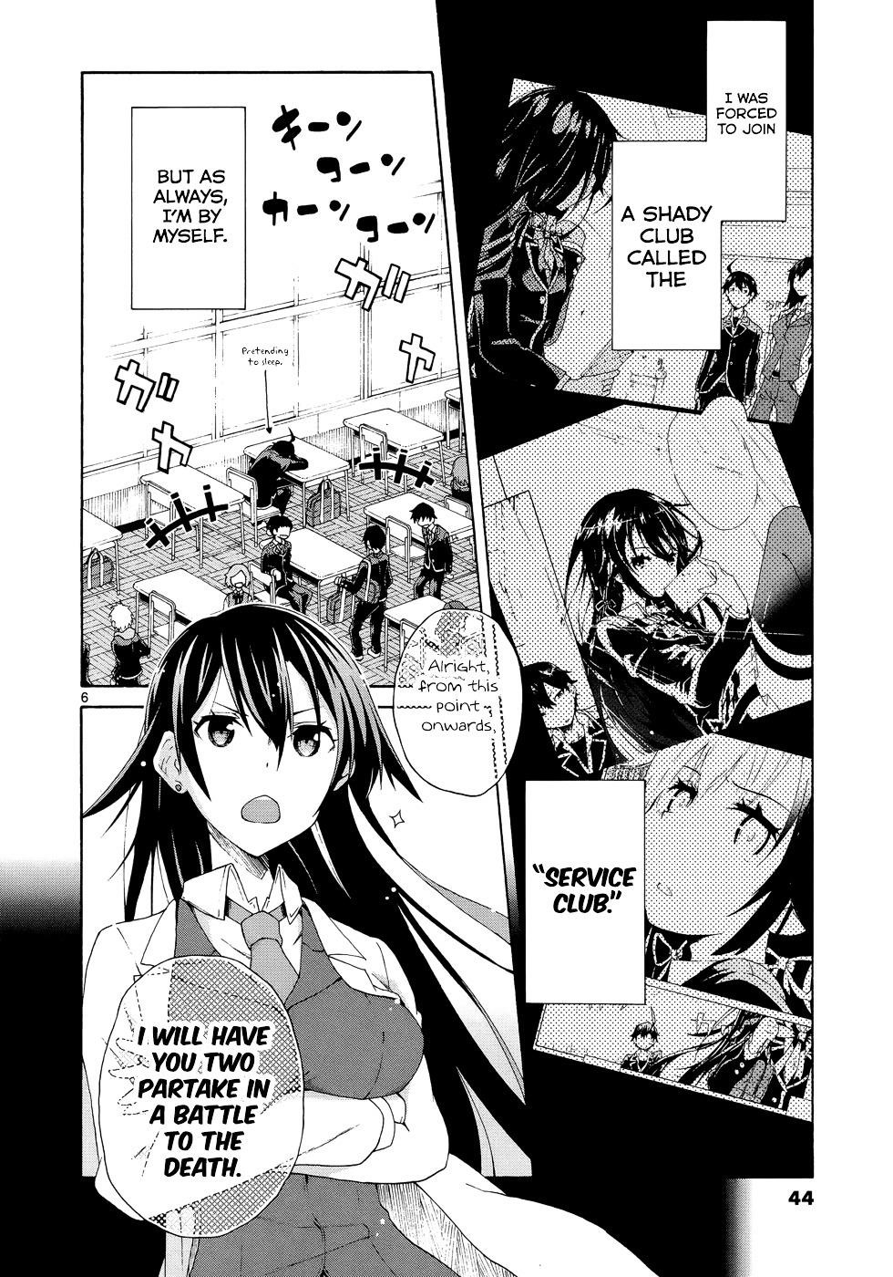 My Youth Romantic Comedy Is Wrong as I Expected @ comic Chapter 2 - Page 6