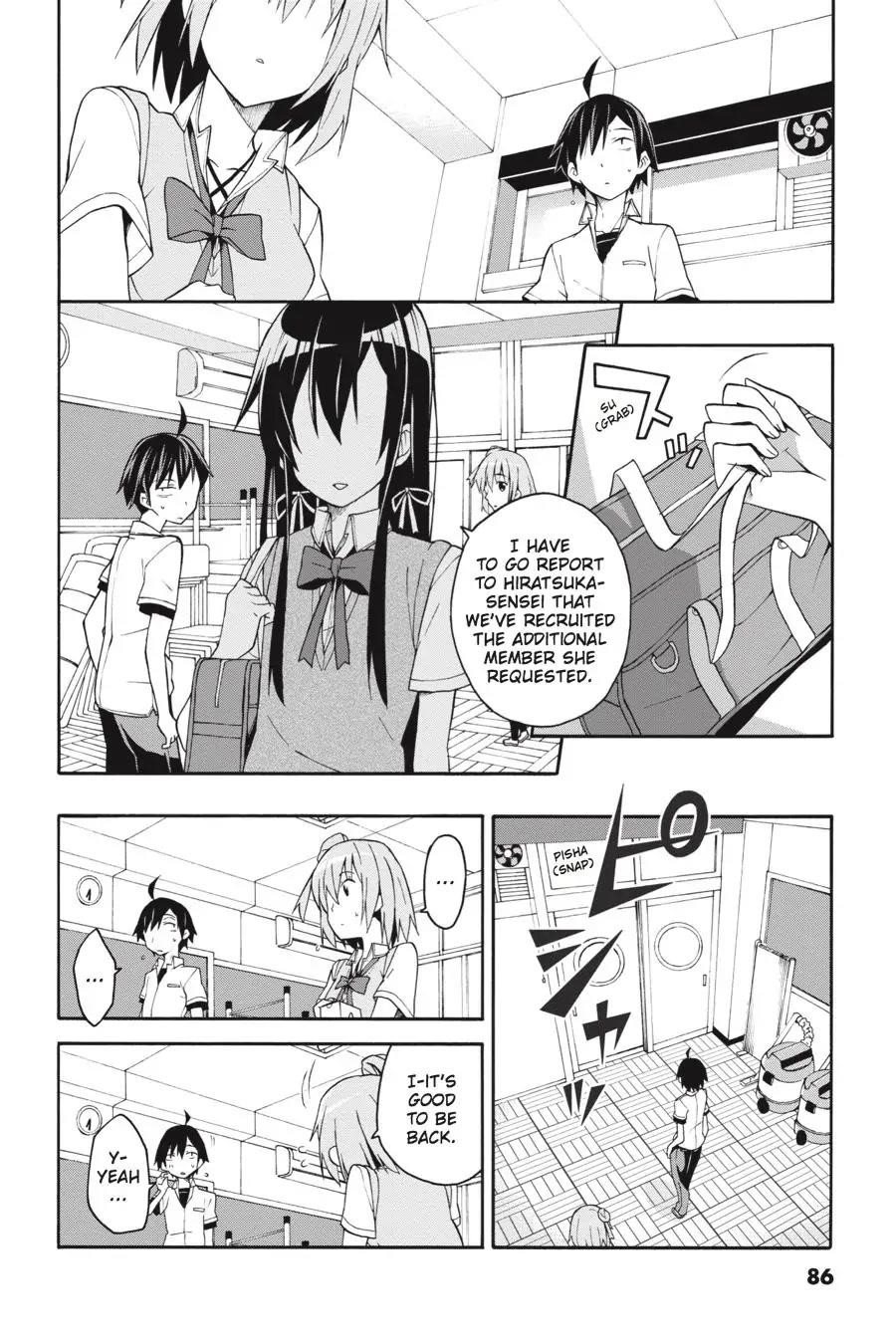 My Youth Romantic Comedy Is Wrong as I Expected @ comic Chapter 20 - Page 17