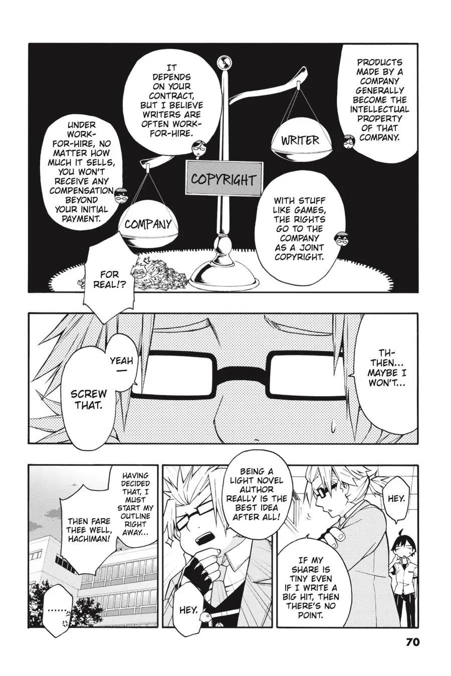 My Youth Romantic Comedy Is Wrong as I Expected @ comic Chapter 20 - Page 2