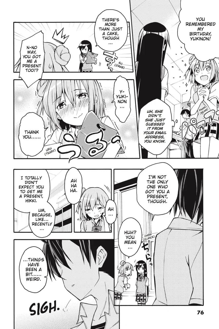 My Youth Romantic Comedy Is Wrong as I Expected @ comic Chapter 20 - Page 8