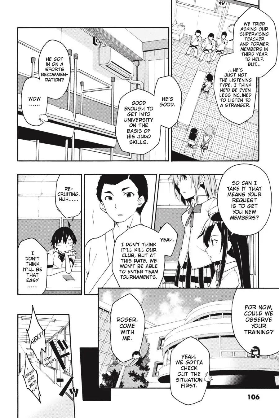 My Youth Romantic Comedy Is Wrong as I Expected @ comic Chapter 21 - Page 12