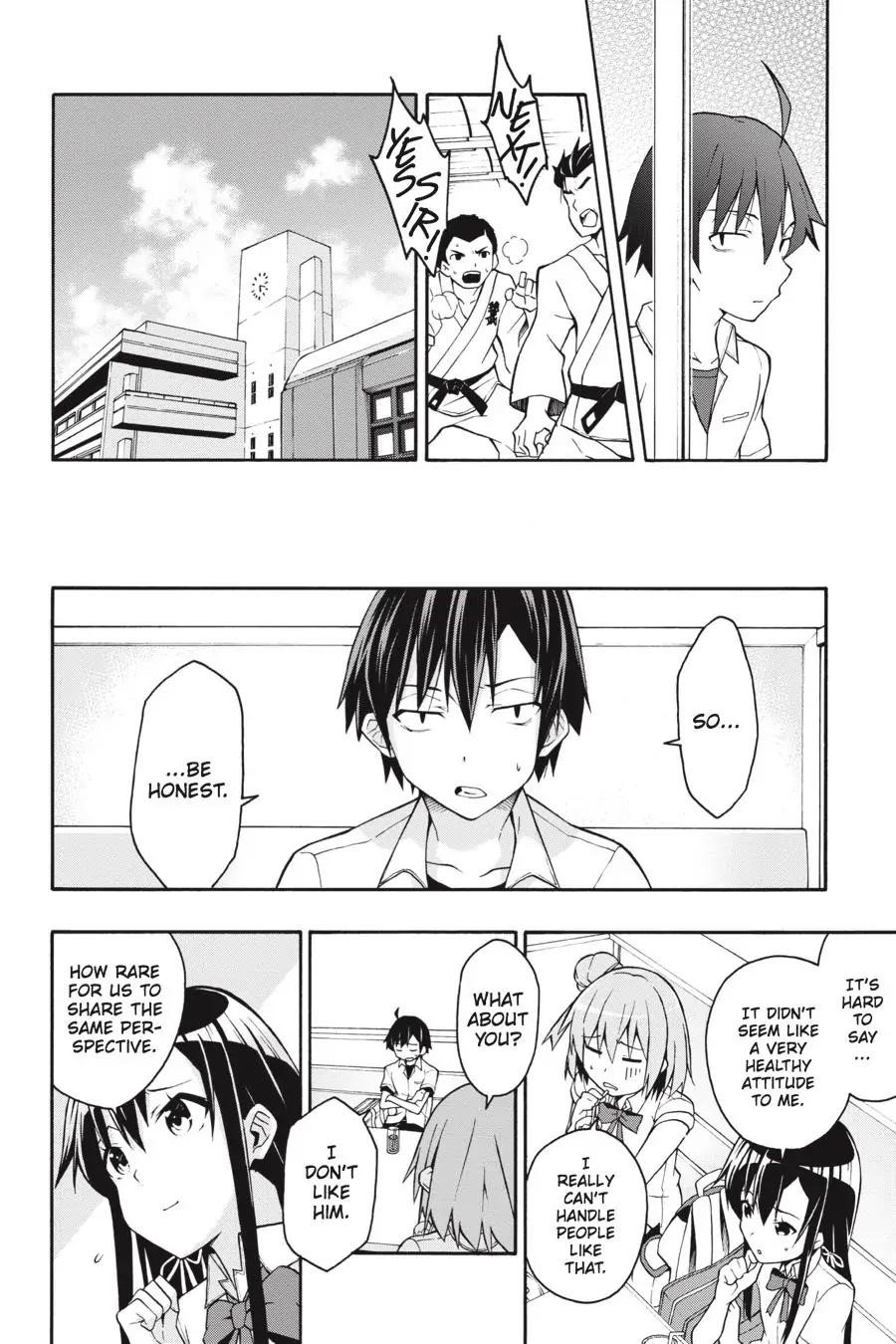 My Youth Romantic Comedy Is Wrong as I Expected @ comic Chapter 21 - Page 14