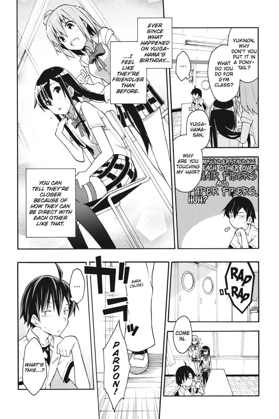 My Youth Romantic Comedy Is Wrong as I Expected @ comic Chapter 21 - Page 8