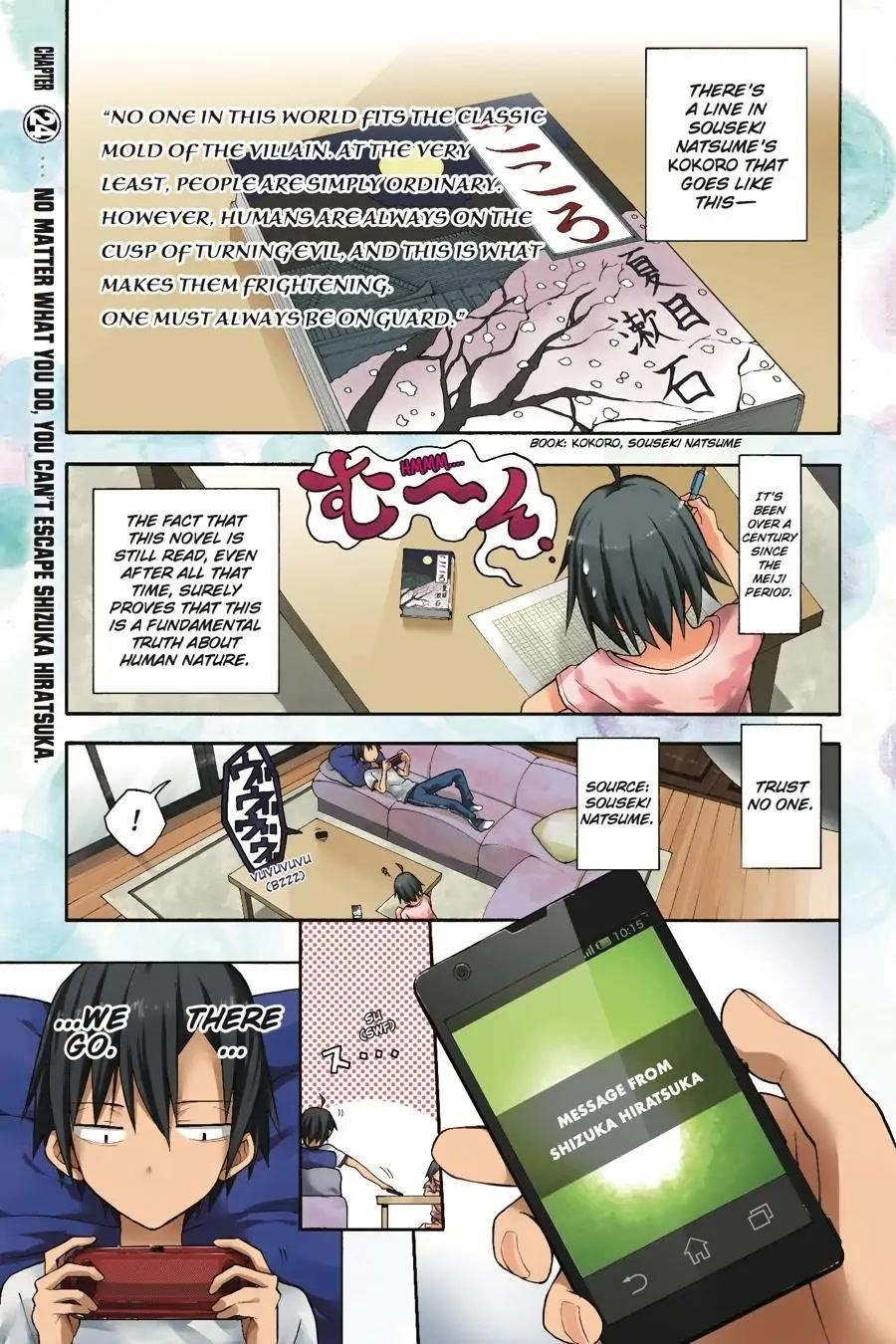 My Youth Romantic Comedy Is Wrong as I Expected @ comic Chapter 24 - Page 3