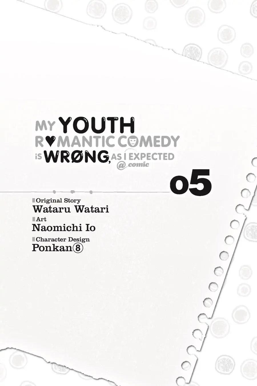 My Youth Romantic Comedy Is Wrong as I Expected @ comic Chapter 24 - Page 6