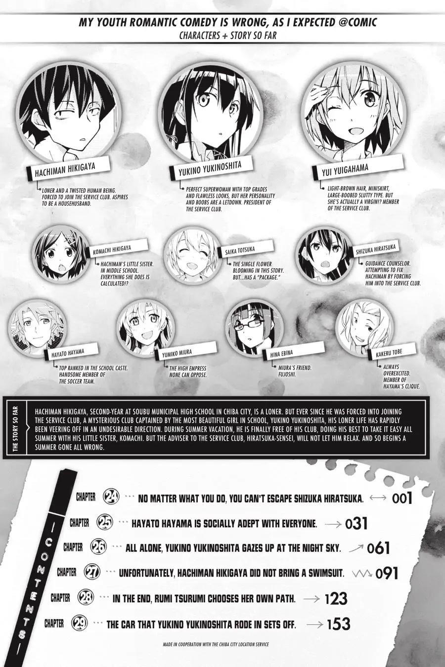 My Youth Romantic Comedy Is Wrong as I Expected @ comic Chapter 24 - Page 7