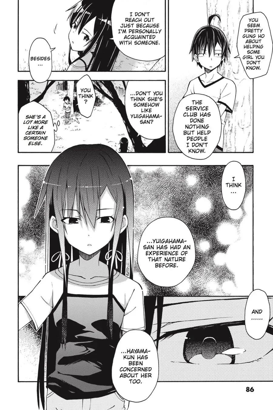 My Youth Romantic Comedy Is Wrong as I Expected @ comic Chapter 26 - Page 25