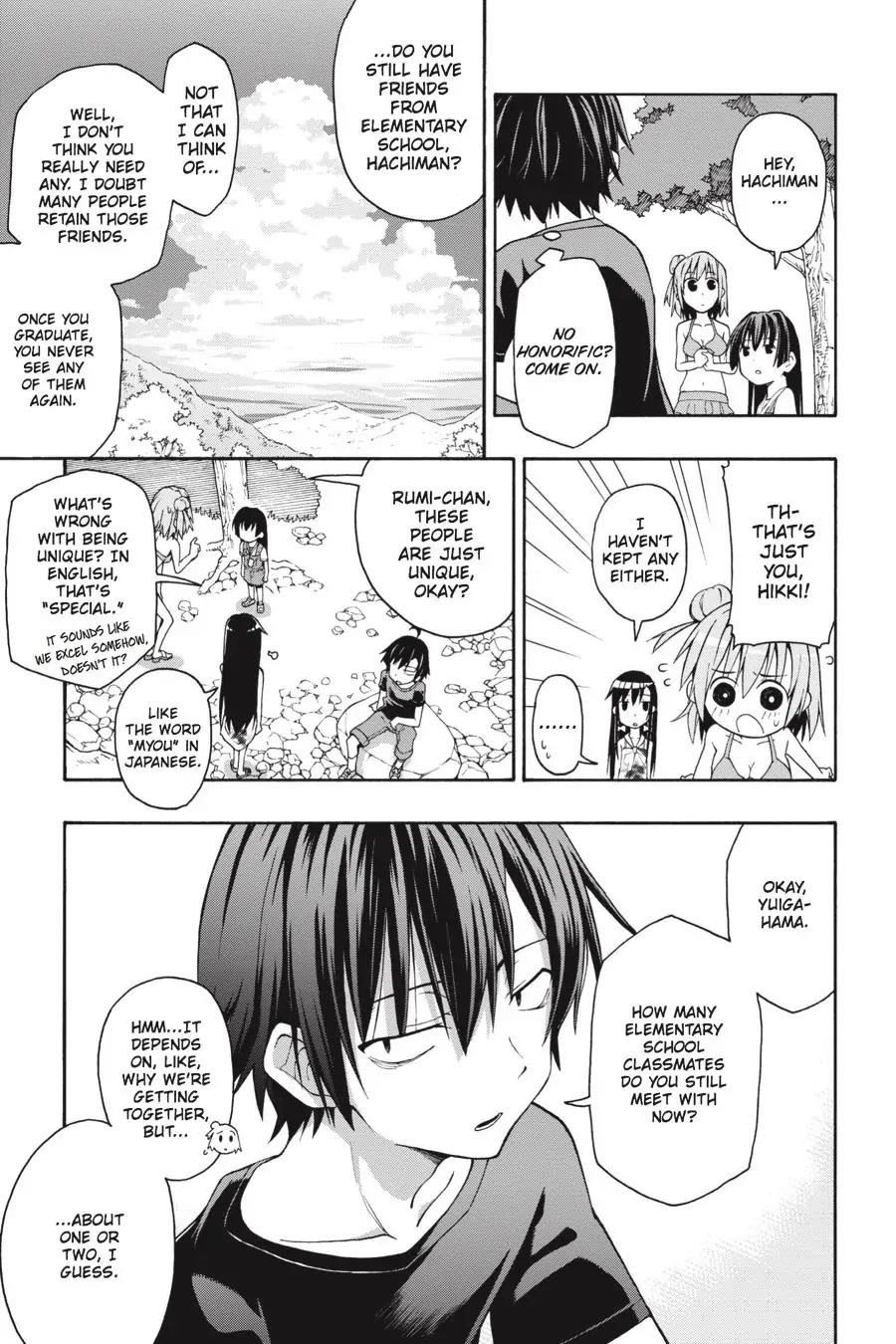 My Youth Romantic Comedy Is Wrong as I Expected @ comic Chapter 27 - Page 22