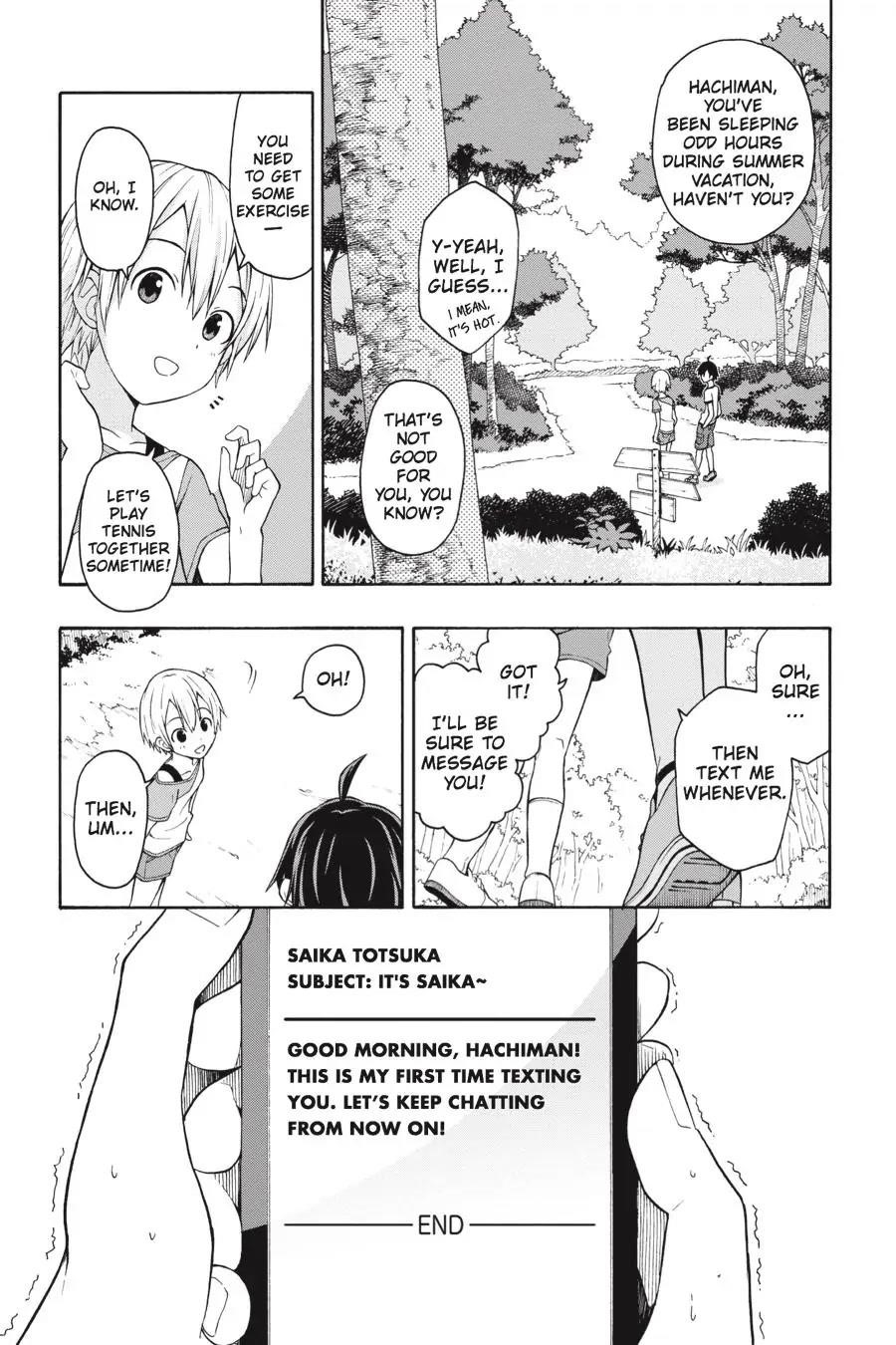 My Youth Romantic Comedy Is Wrong as I Expected @ comic Chapter 27 - Page 4