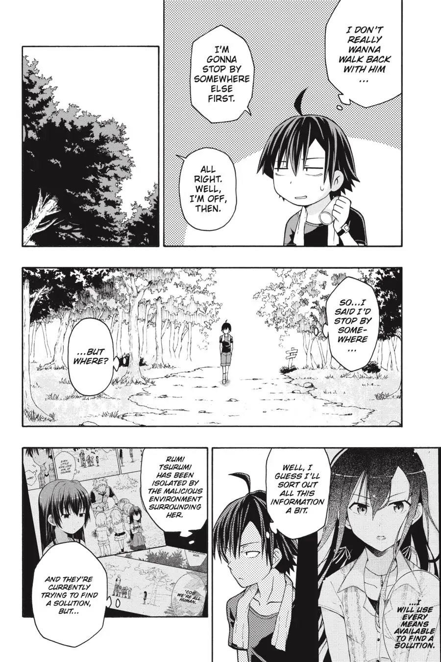 My Youth Romantic Comedy Is Wrong as I Expected @ comic Chapter 27 - Page 9