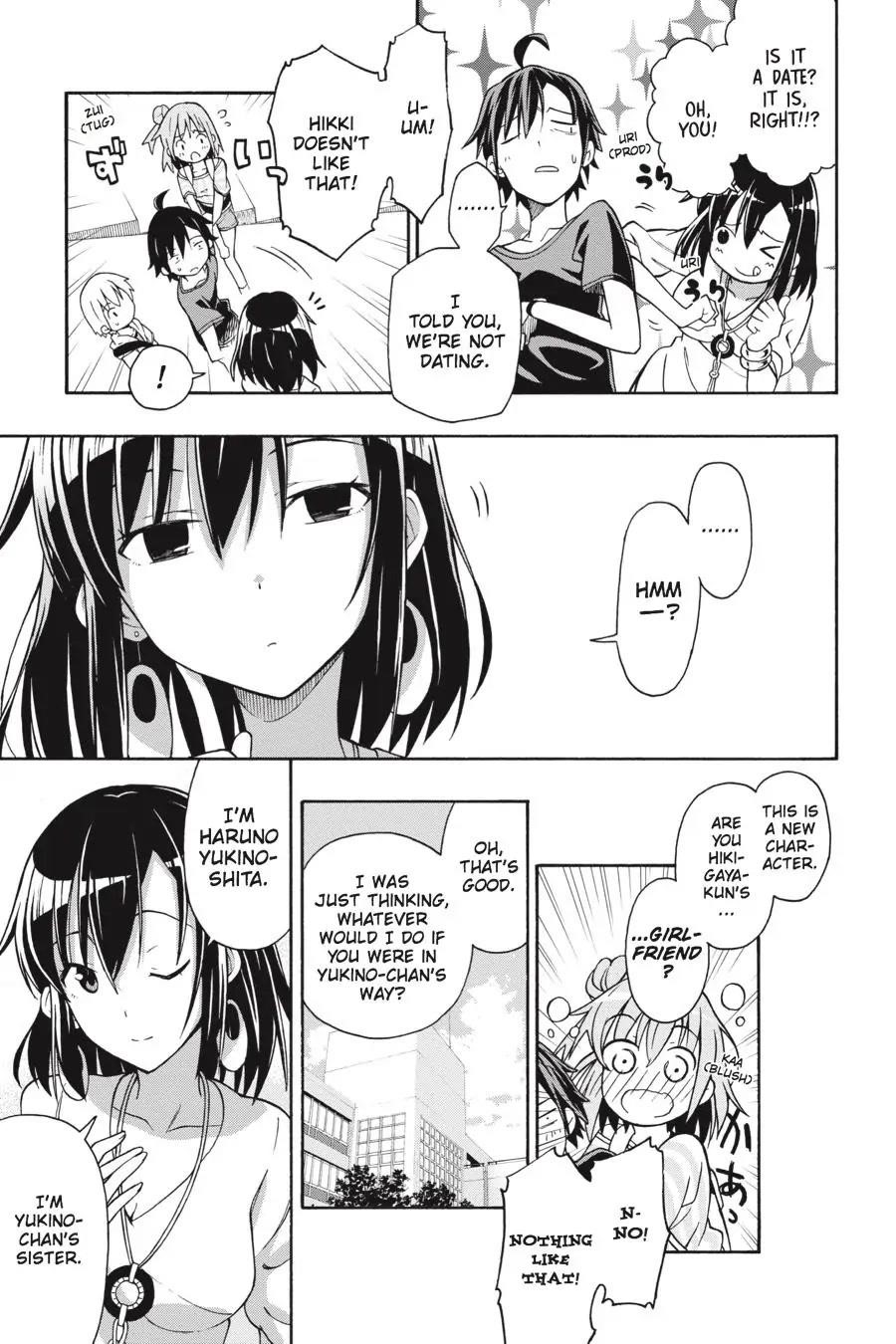 My Youth Romantic Comedy Is Wrong as I Expected @ comic Chapter 29 - Page 19