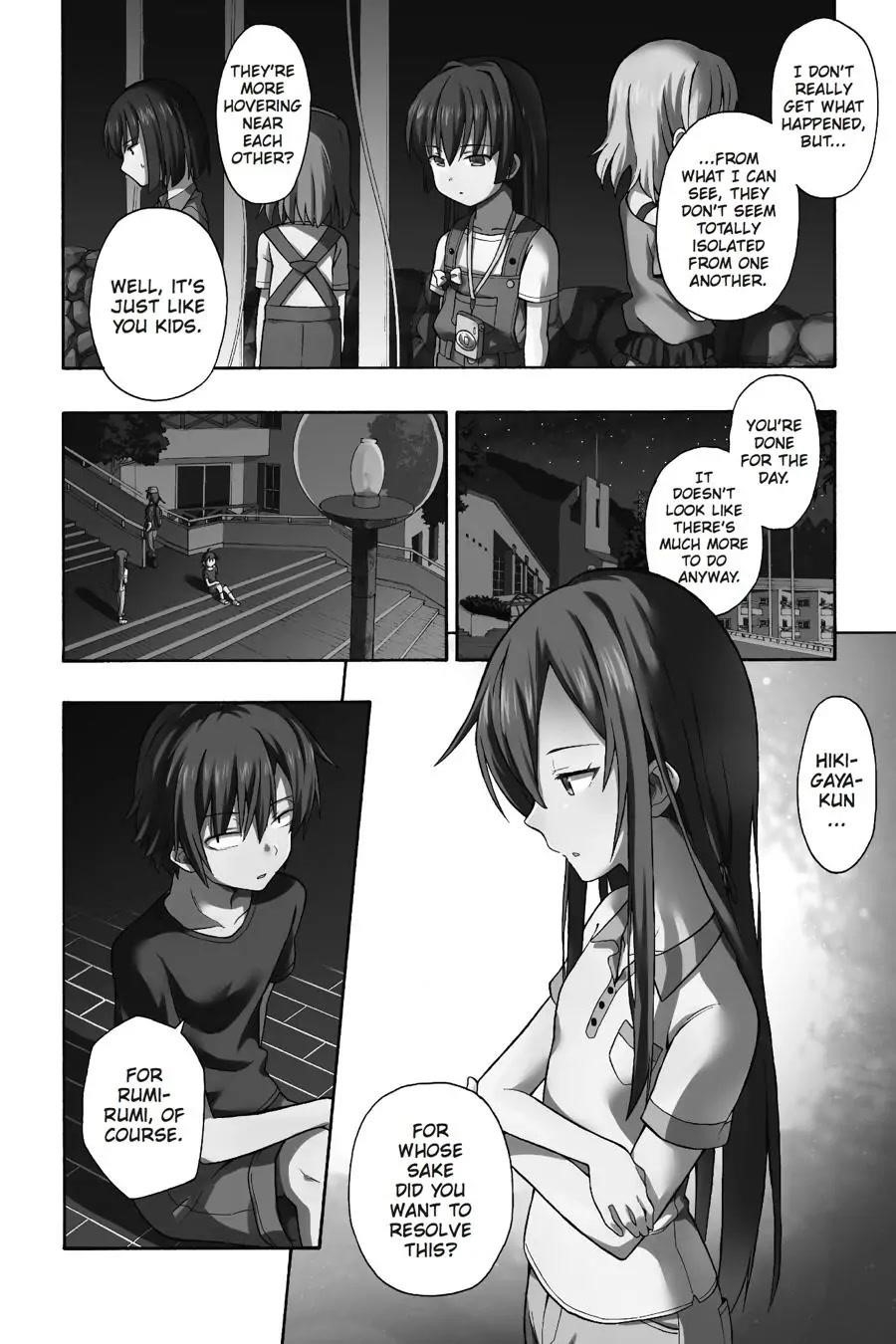 My Youth Romantic Comedy Is Wrong as I Expected @ comic Chapter 29 - Page 2