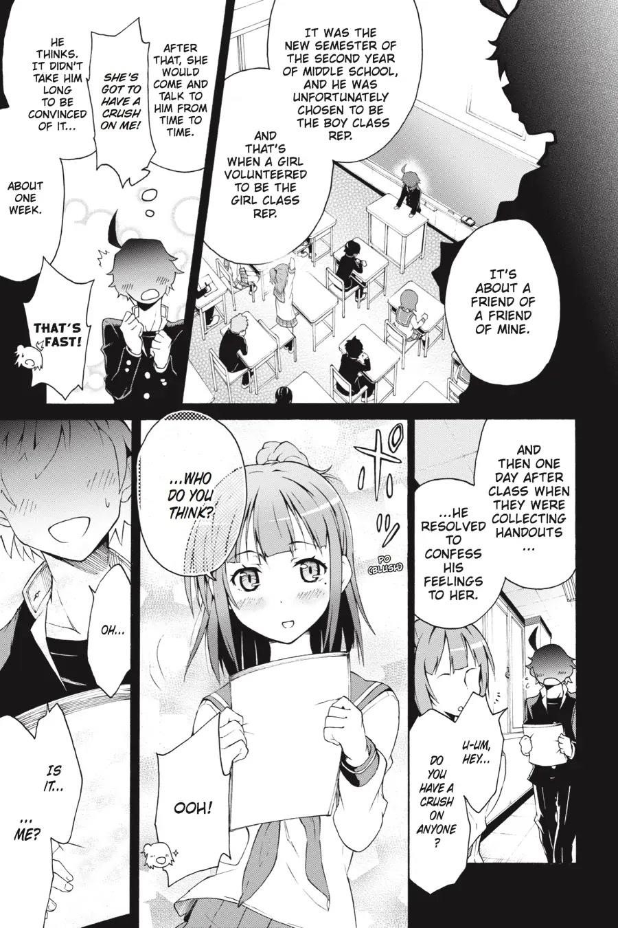 My Youth Romantic Comedy Is Wrong as I Expected @ comic Chapter 3 - Page 27