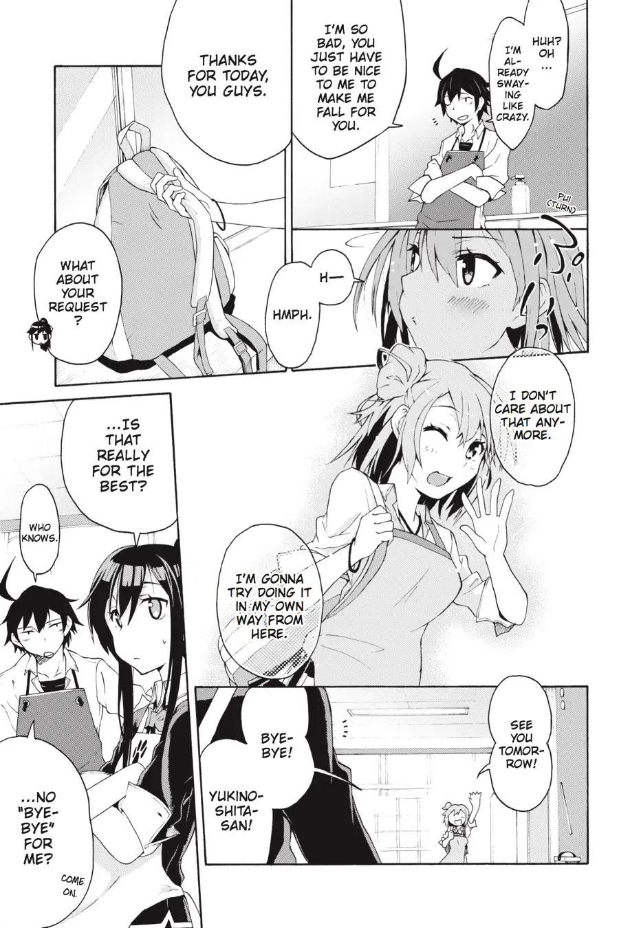 My Youth Romantic Comedy Is Wrong as I Expected @ comic Chapter 3 - Page 31