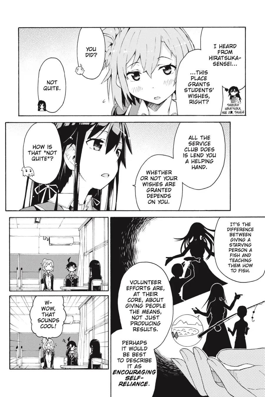 My Youth Romantic Comedy Is Wrong as I Expected @ comic Chapter 3 - Page 8