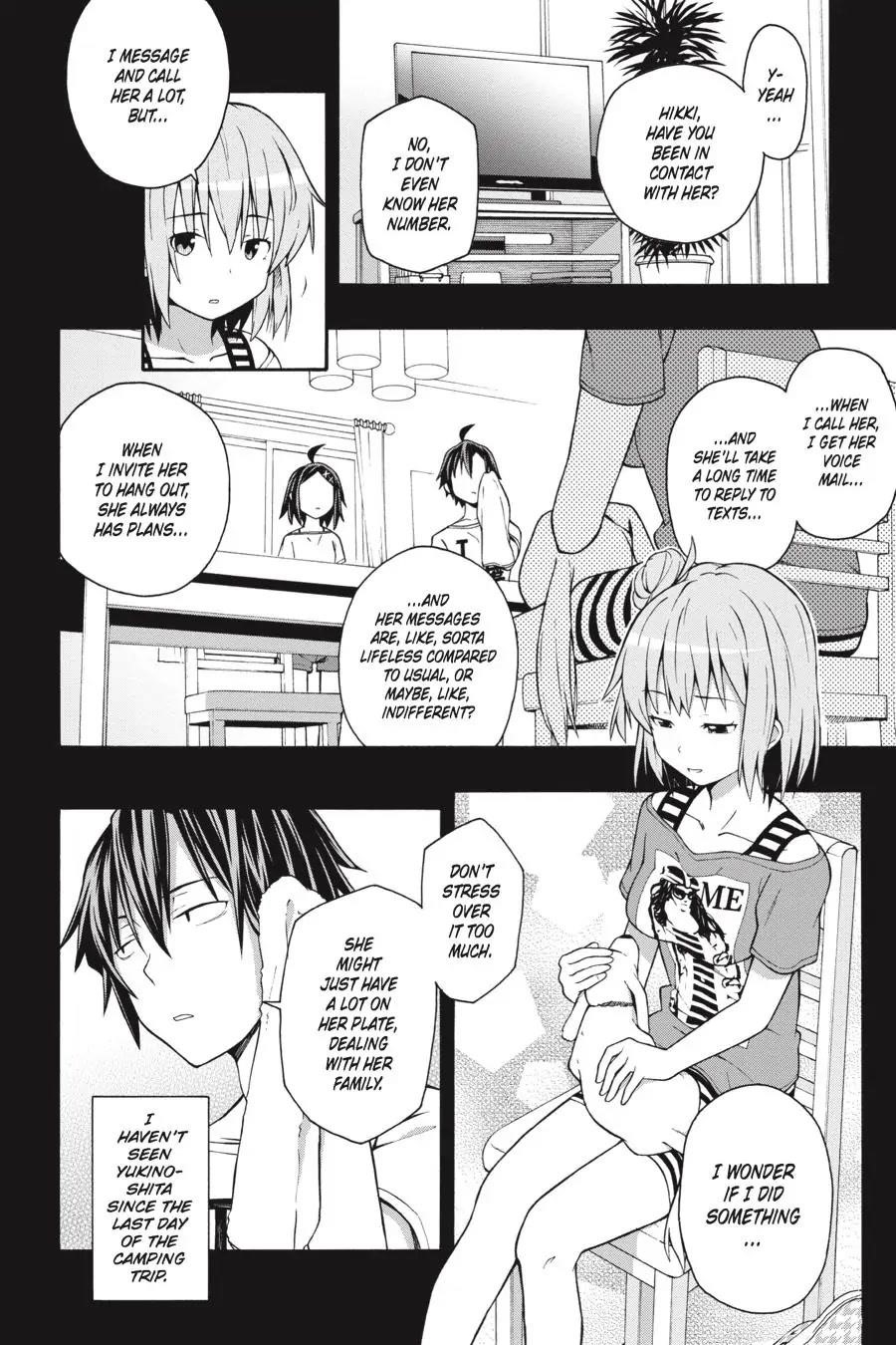 My Youth Romantic Comedy Is Wrong as I Expected @ comic Chapter 30 - Page 11