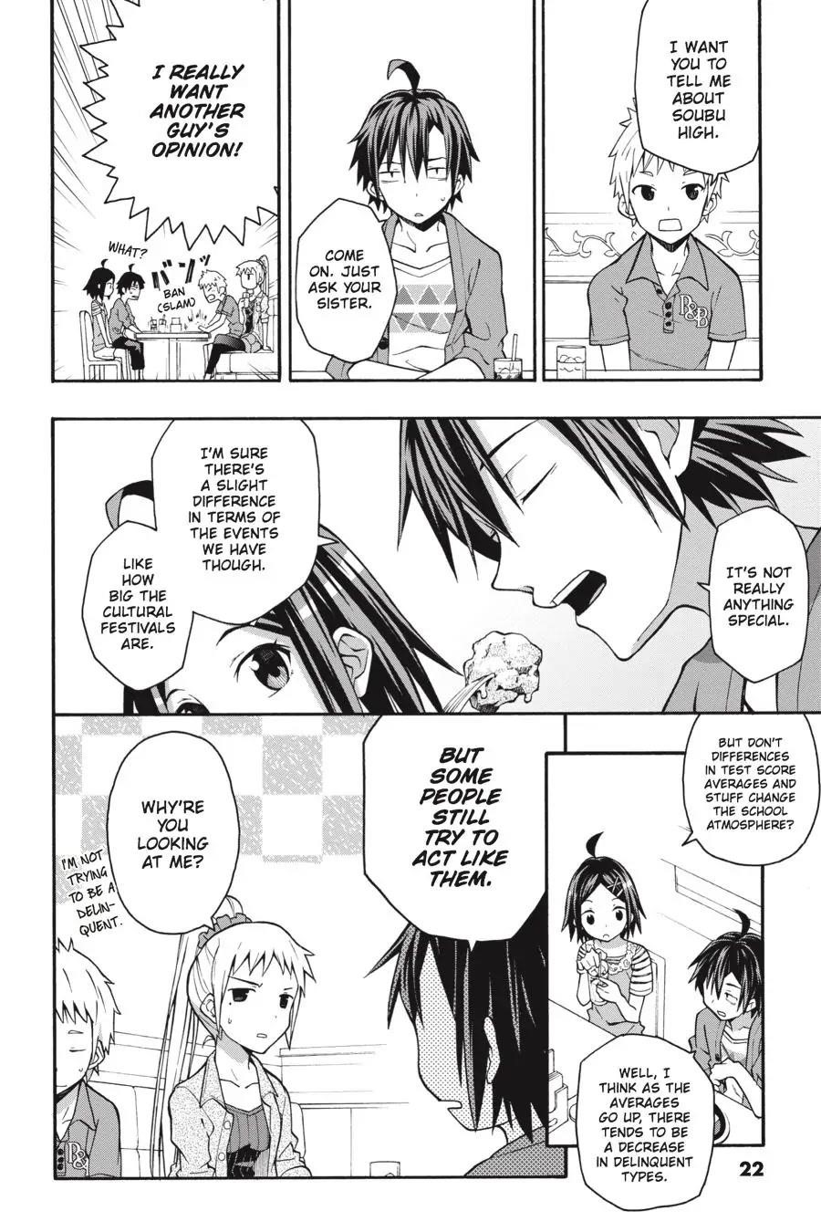 My Youth Romantic Comedy Is Wrong as I Expected @ comic Chapter 30 - Page 23