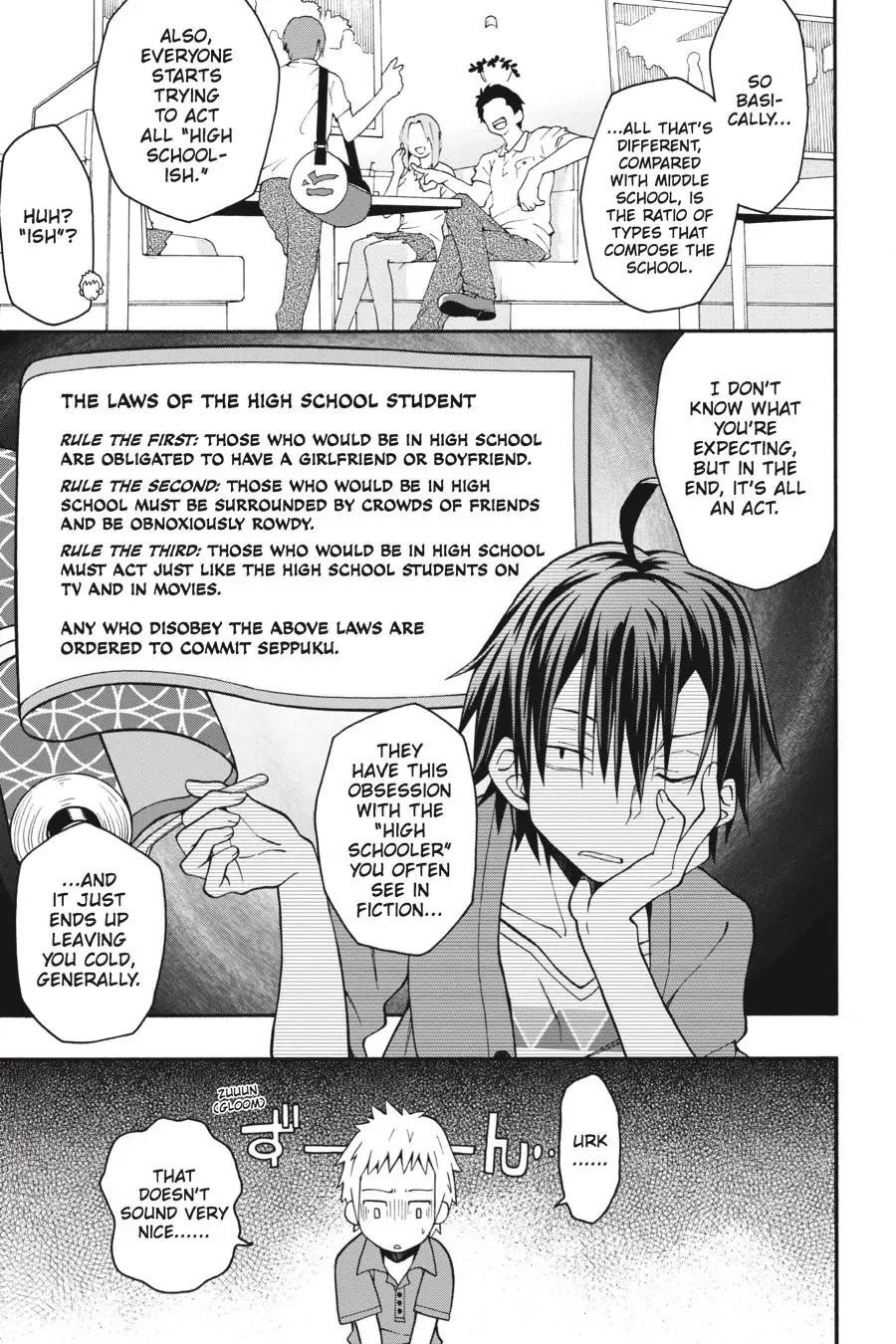 My Youth Romantic Comedy Is Wrong as I Expected @ comic Chapter 30 - Page 24