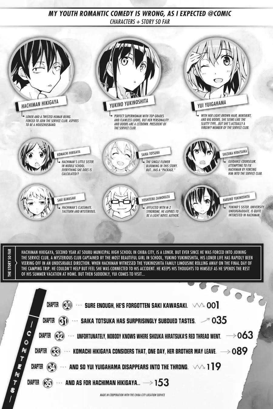 My Youth Romantic Comedy Is Wrong as I Expected @ comic Chapter 30 - Page 7