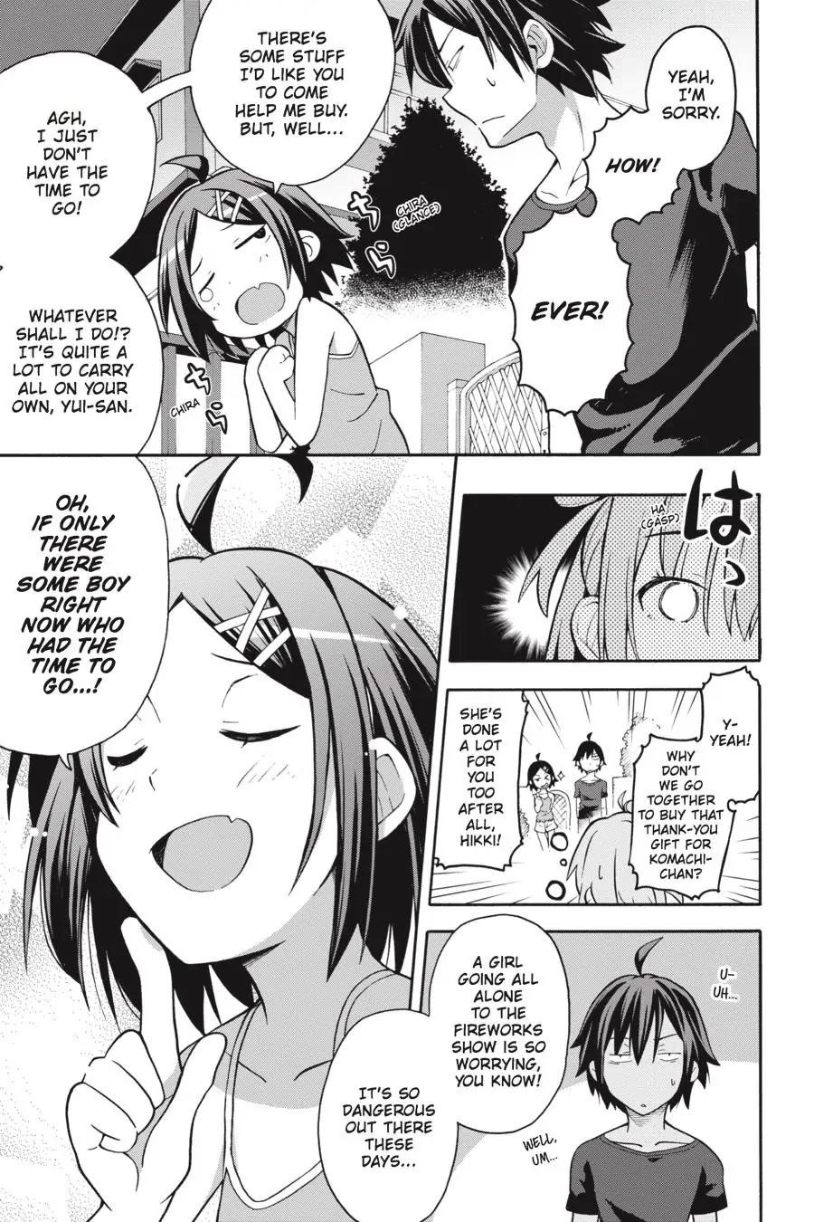 My Youth Romantic Comedy Is Wrong as I Expected @ comic Chapter 33 - Page 22