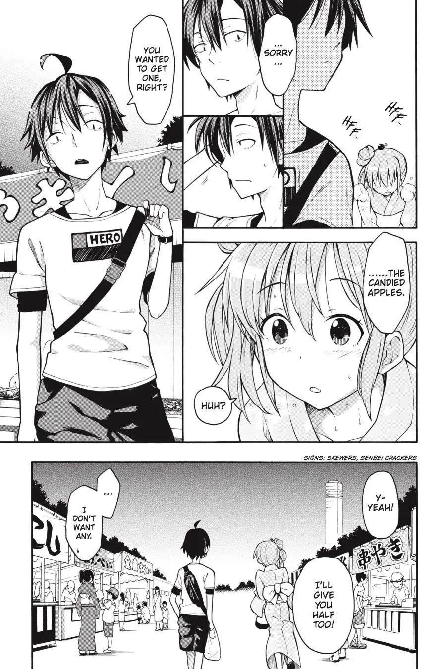 My Youth Romantic Comedy Is Wrong as I Expected @ comic Chapter 34 - Page 11