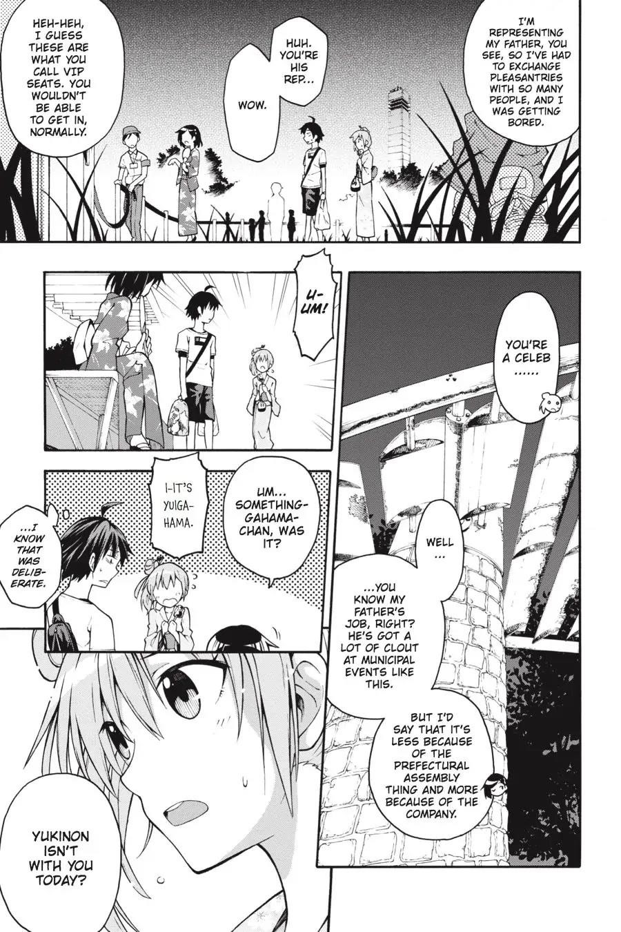 My Youth Romantic Comedy Is Wrong as I Expected @ comic Chapter 34 - Page 13