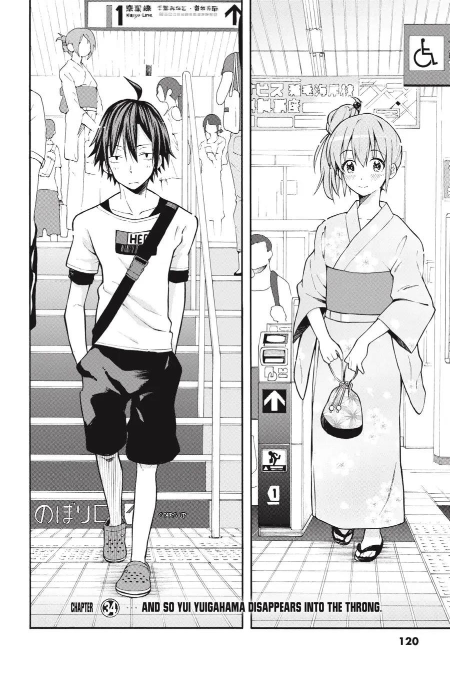 My Youth Romantic Comedy Is Wrong as I Expected @ comic Chapter 34 - Page 2