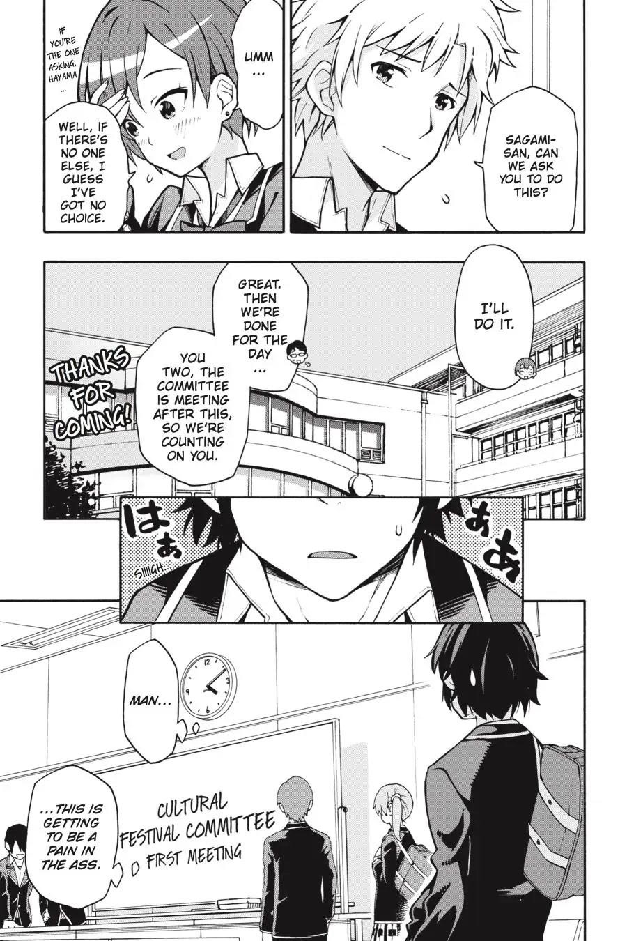 My Youth Romantic Comedy Is Wrong as I Expected @ comic Chapter 36 - Page 14