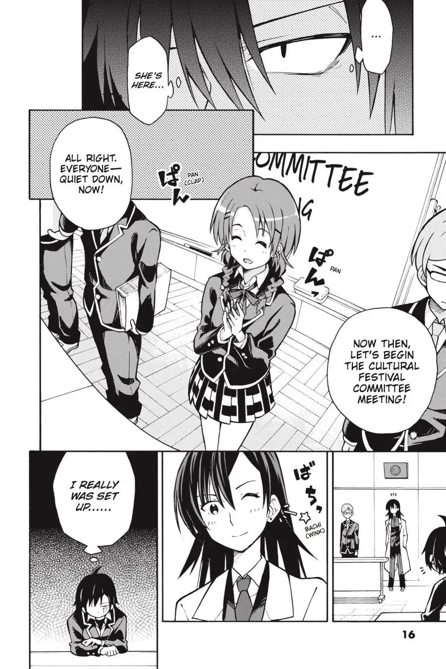 My Youth Romantic Comedy Is Wrong as I Expected @ comic Chapter 36 - Page 17