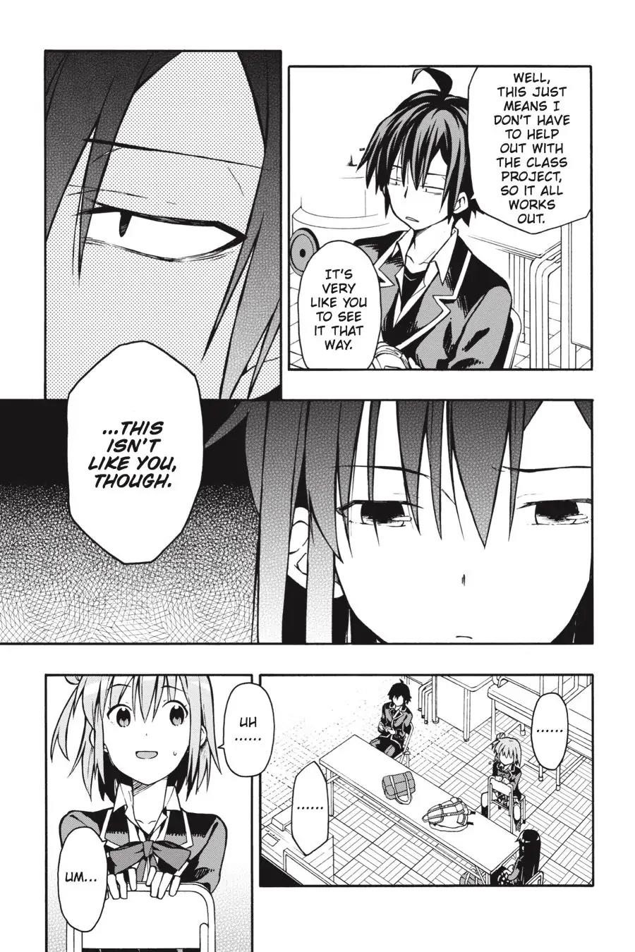 My Youth Romantic Comedy Is Wrong as I Expected @ comic Chapter 36 - Page 24