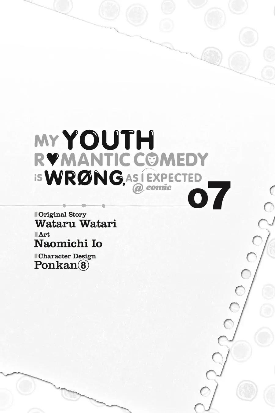 My Youth Romantic Comedy Is Wrong as I Expected @ comic Chapter 36 - Page 6