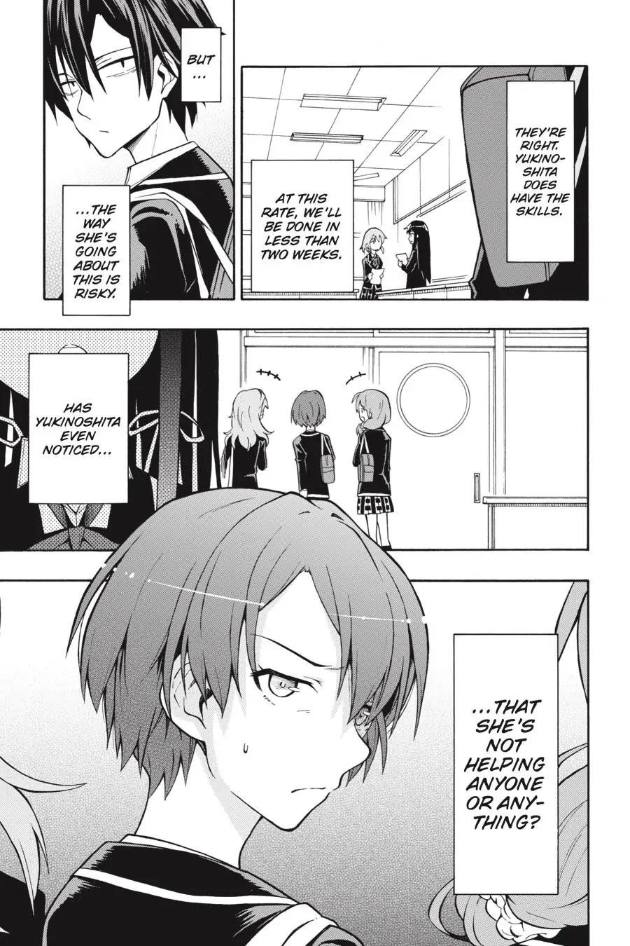 My Youth Romantic Comedy Is Wrong as I Expected @ comic Chapter 37 - Page 15