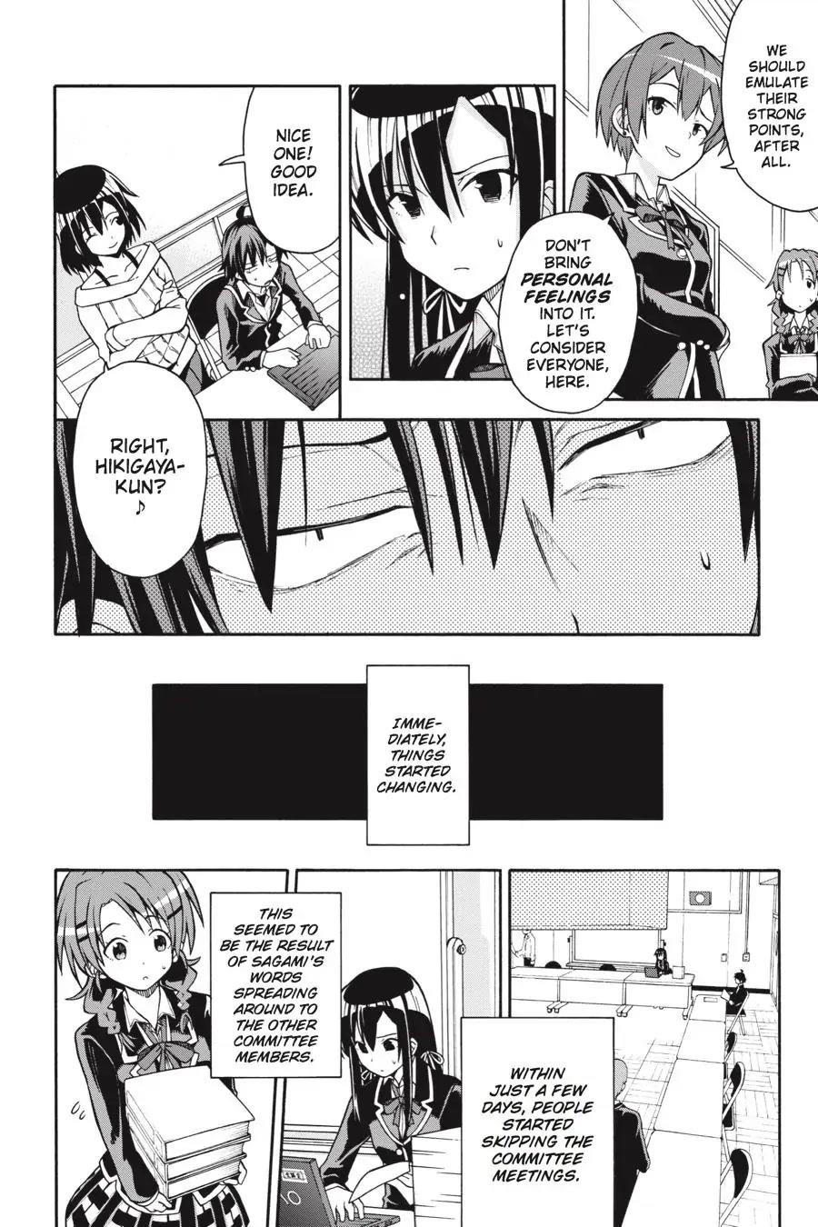 My Youth Romantic Comedy Is Wrong as I Expected @ comic Chapter 38 - Page 10