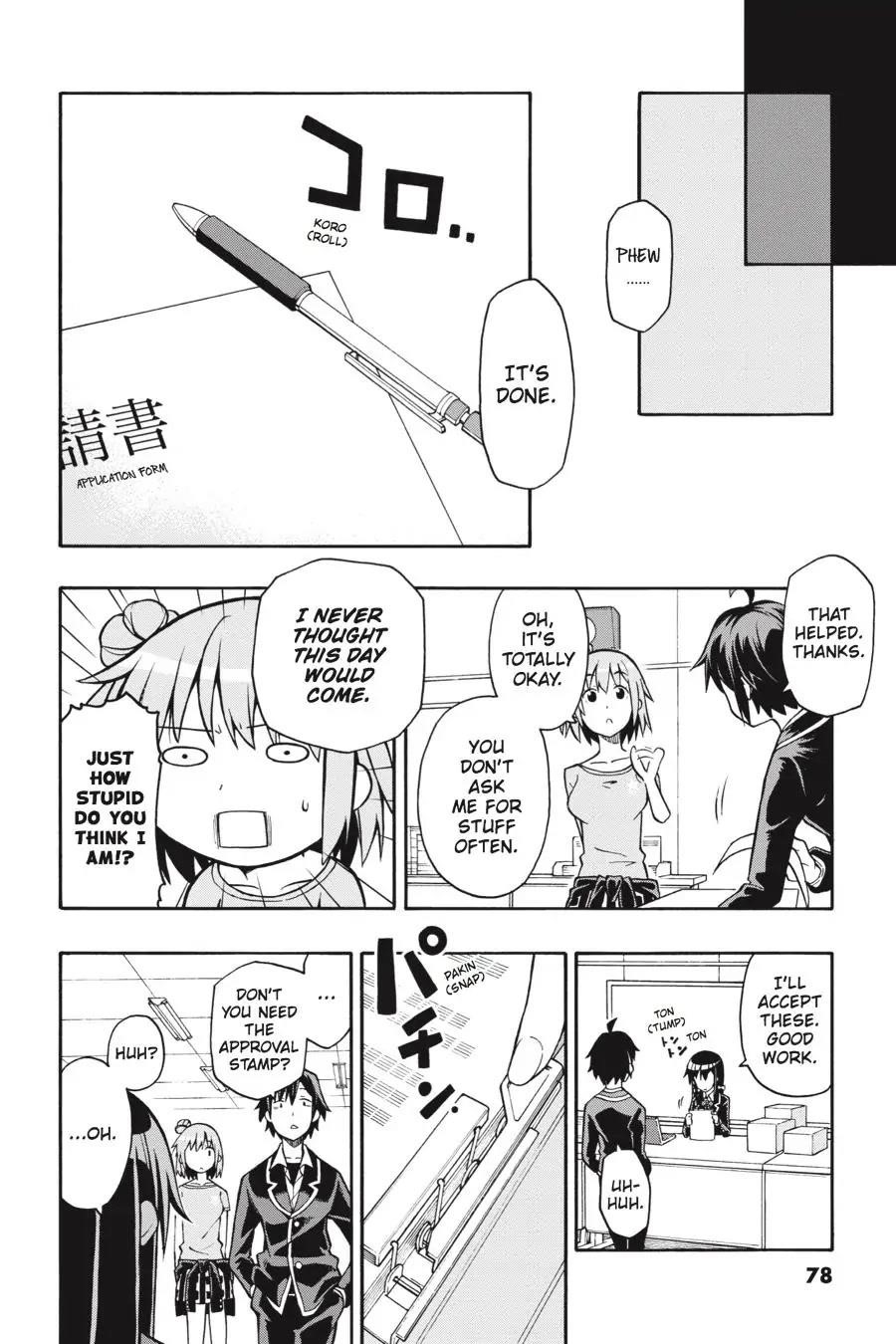 My Youth Romantic Comedy Is Wrong as I Expected @ comic Chapter 38 - Page 20