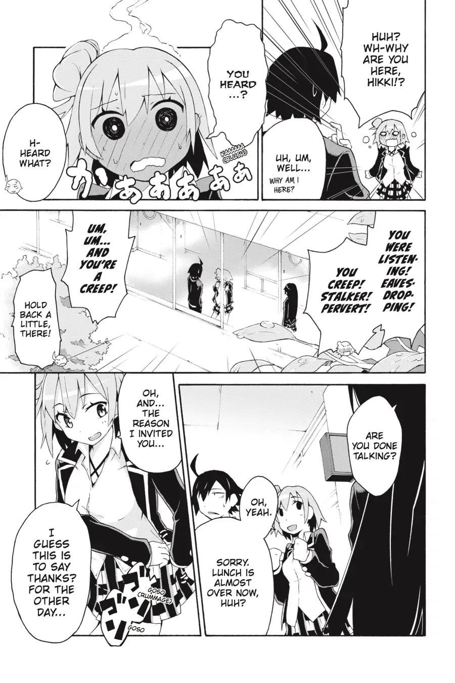 My Youth Romantic Comedy Is Wrong as I Expected @ comic Chapter 4 - Page 25