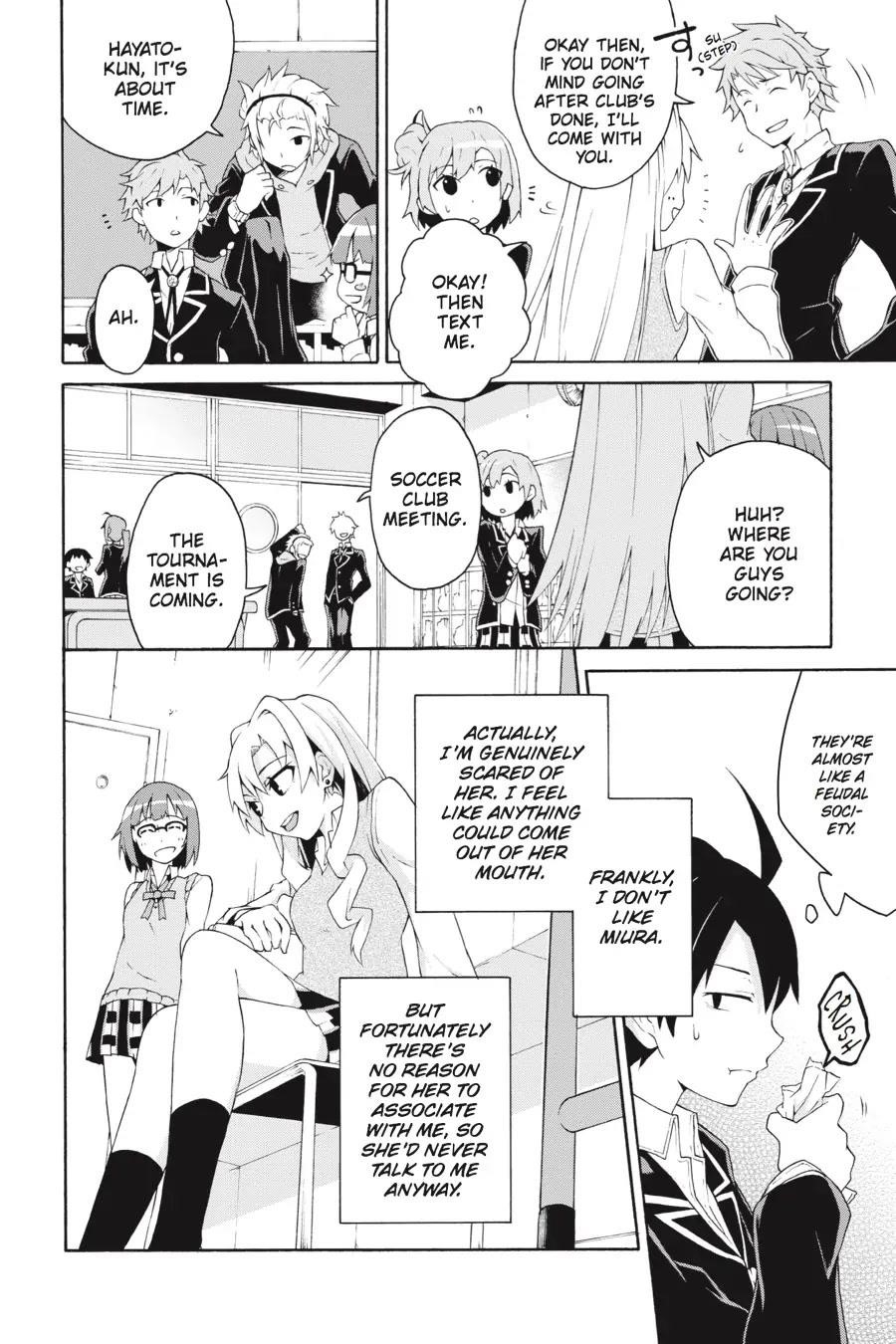 My Youth Romantic Comedy Is Wrong as I Expected @ comic Chapter 4 - Page 9