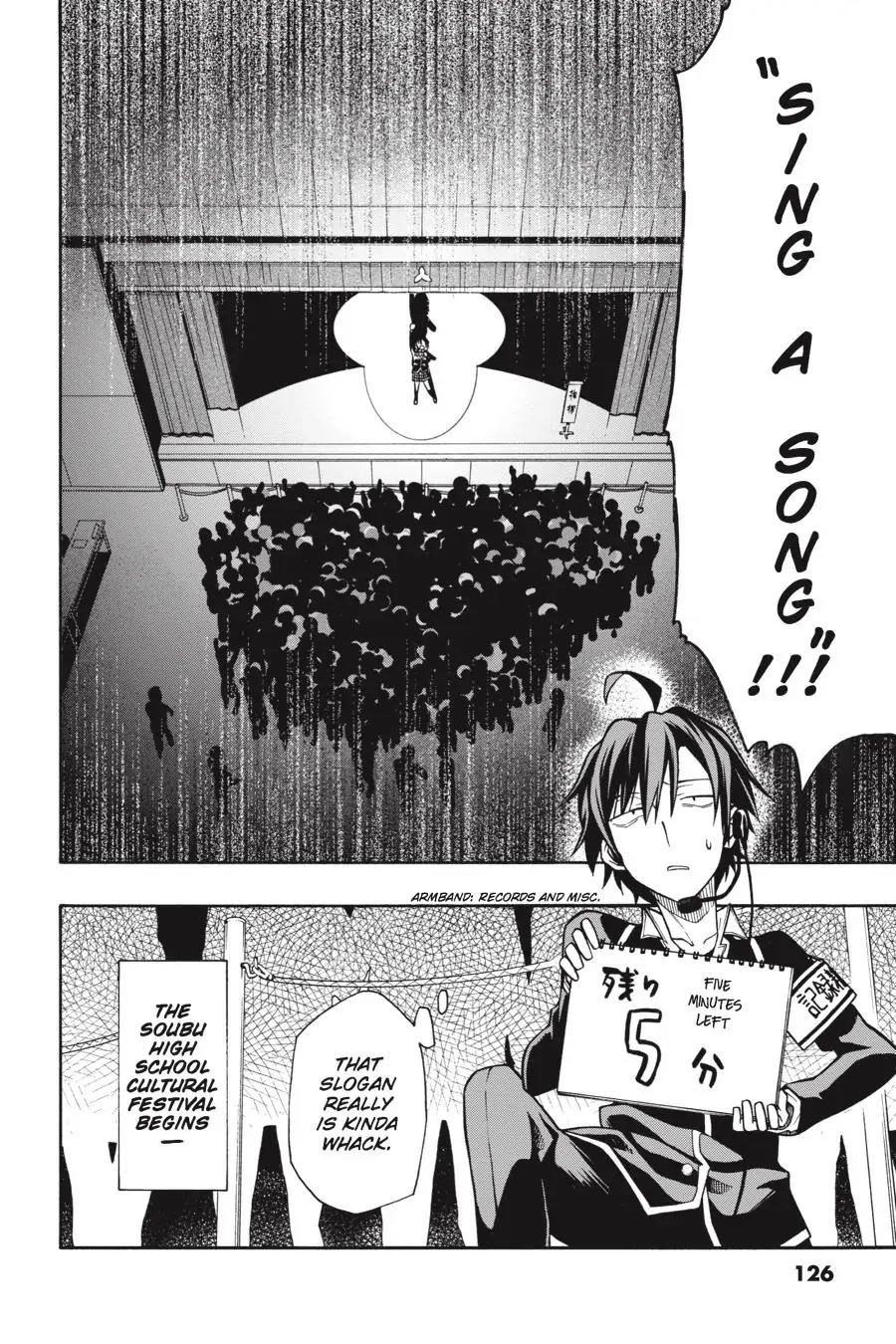 My Youth Romantic Comedy Is Wrong as I Expected @ comic Chapter 40 - Page 2